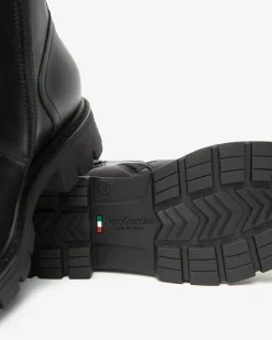 Stivaletti Donna in Pelle e Tessuto