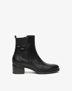 Stivaletti Donna in Pelle e Tessuto