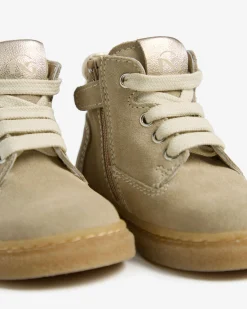 Stivaletti Junior da Bambina in Camoscio e Pelle