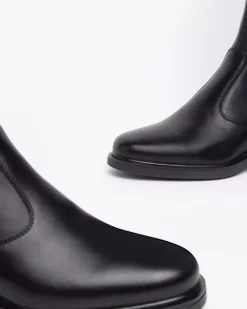 Stivali Donna in Pelle e Materiale Tecnico