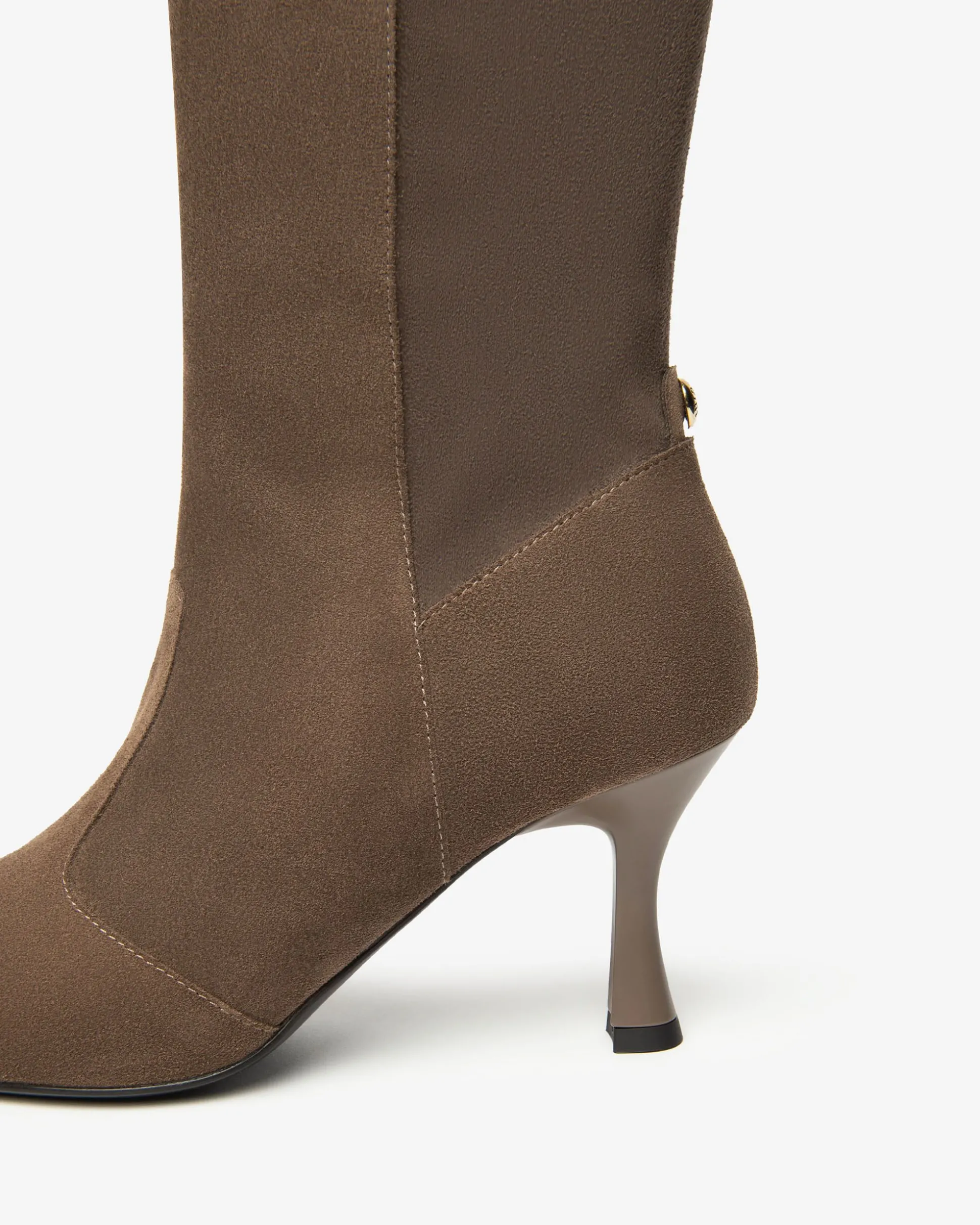 Stivali Donna in Pelle e Materiale Tecnico