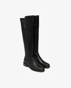 Stivali Donna in Pelle e Materiale Tecnico