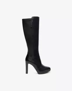 Stivali Donna in Pelle e Materiale Tecnico