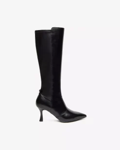 Stivali Donna in Pelle e Materiale Tecnico