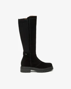 Stivali Donna in Suede e Materiale Tecnico