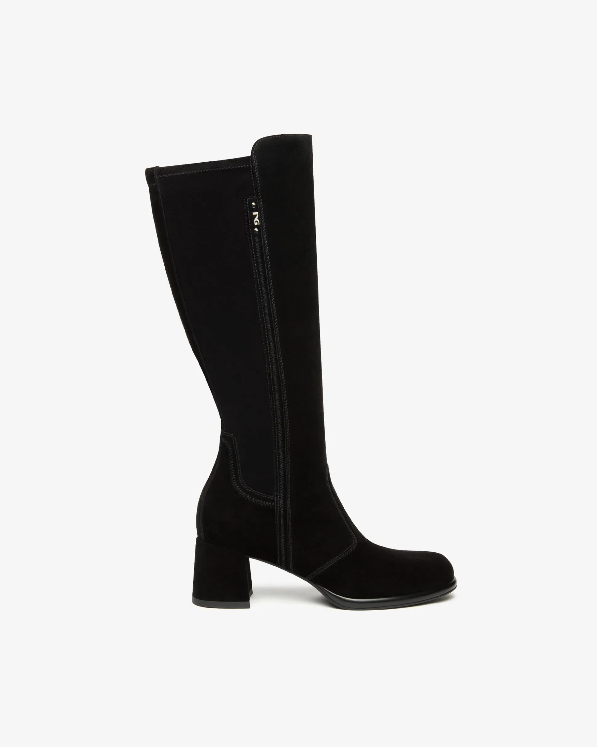 Stivali Donna in Suede e Materiale Tecnico