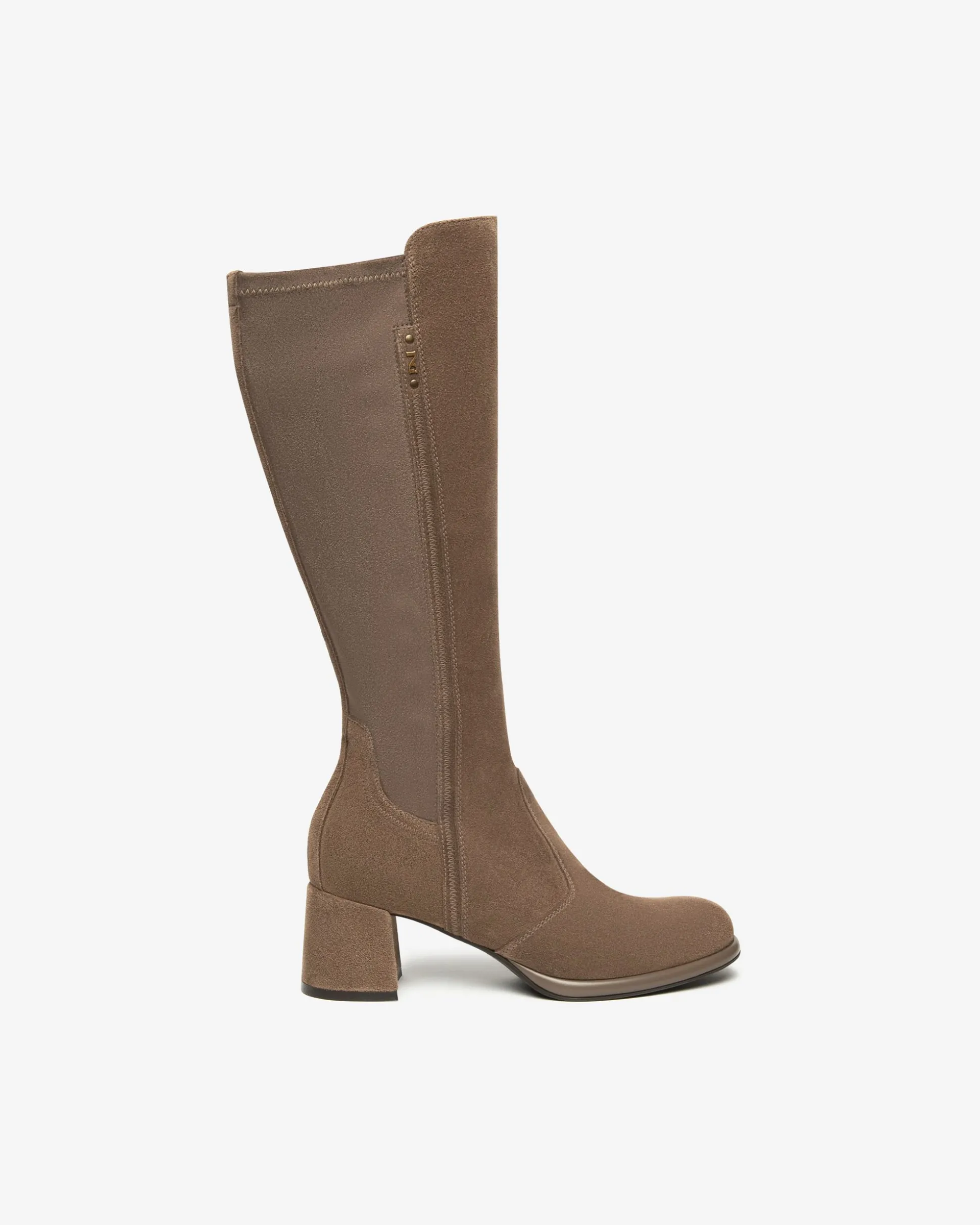 Stivali Donna in Suede e Materiale Tecnico