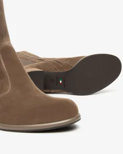 Stivali Donna in Suede e Materiale Tecnico