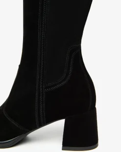 Stivali Donna in Suede e Materiale Tecnico