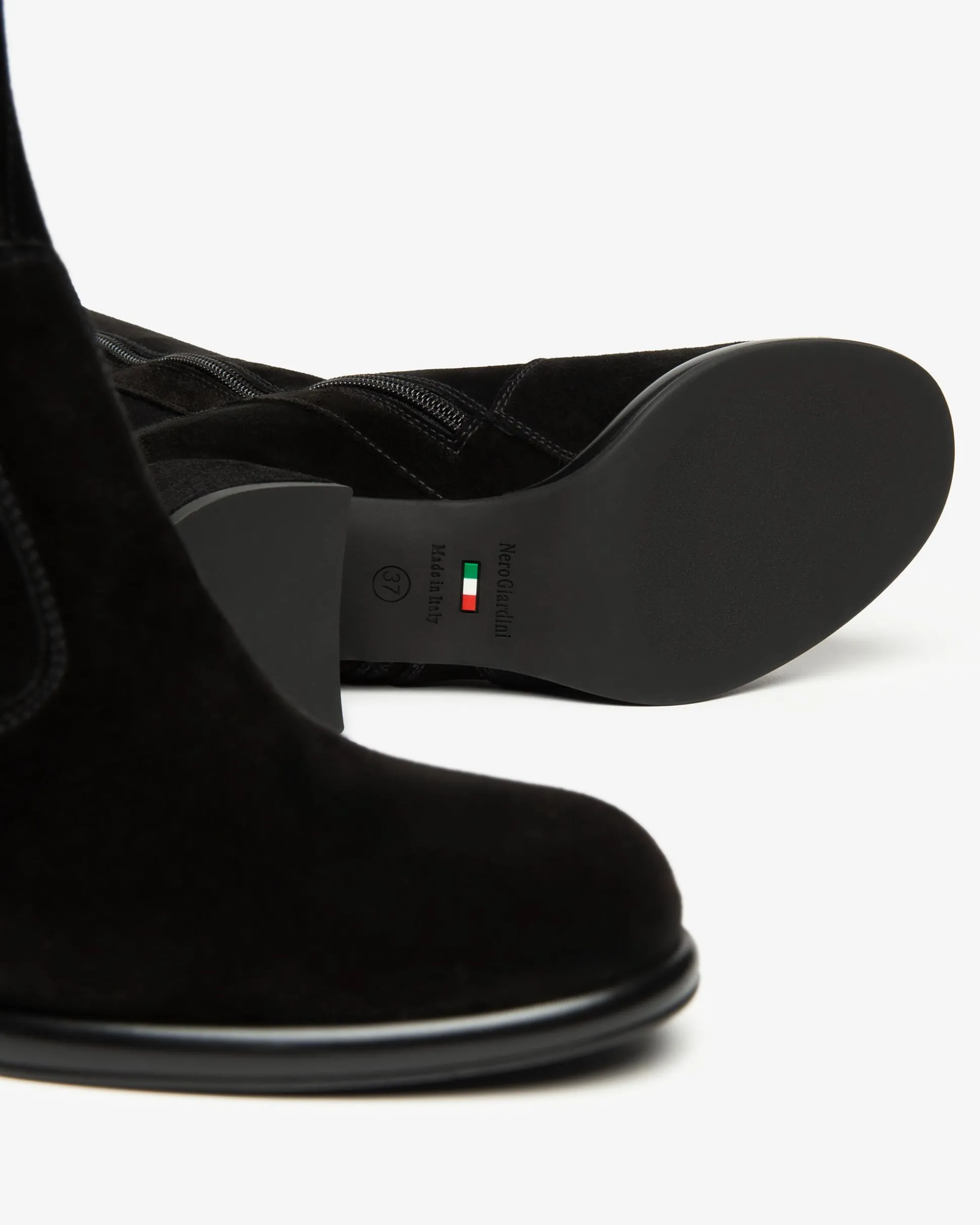 Stivali Donna in Suede e Materiale Tecnico