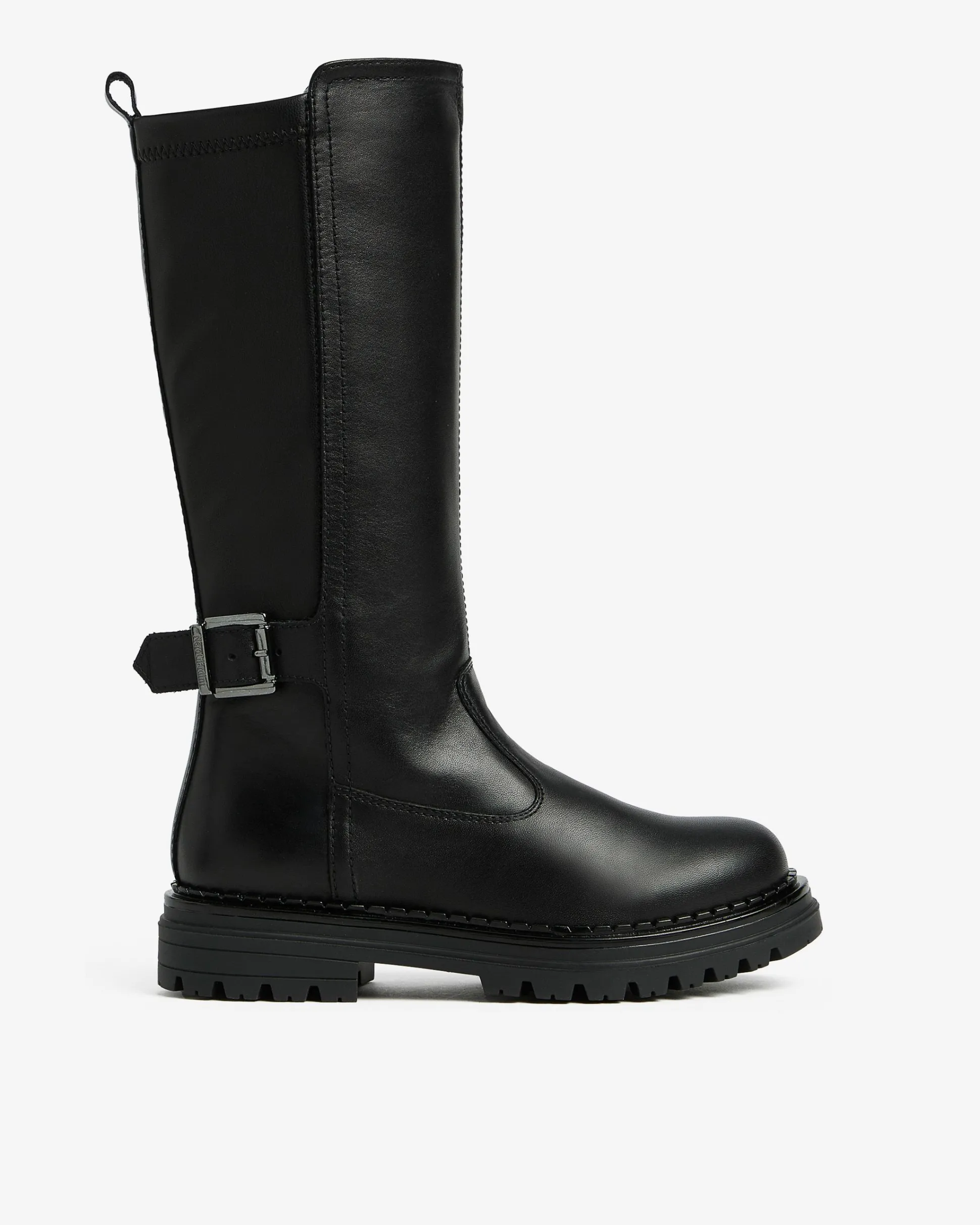 Stivali Teen da Ragazza in Pelle e Materiale Tecnico