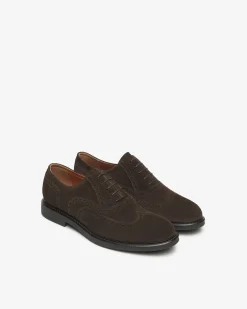 Stringate Uomo in Camoscio