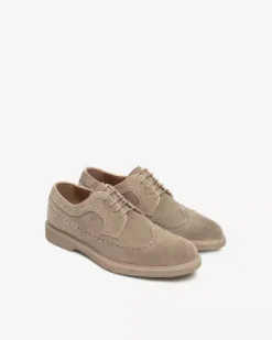 Stringate Uomo in Camoscio