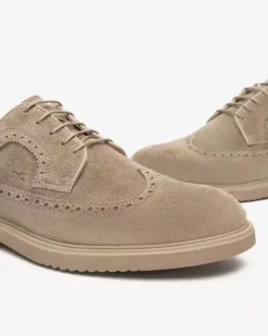 Stringate Uomo in Camoscio