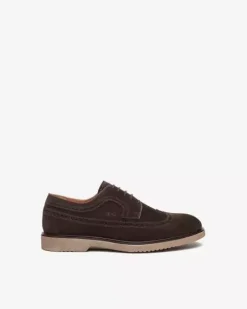 Stringate Uomo in Camoscio