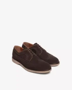 Stringate Uomo in Camoscio