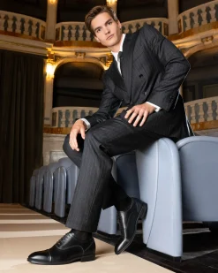Stringate Uomo in Pelle