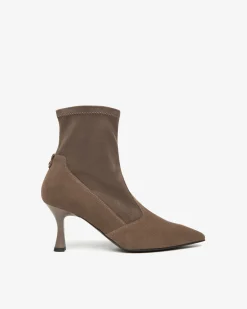 Tronchetti Donna in Pelle e Materiale Tecnico