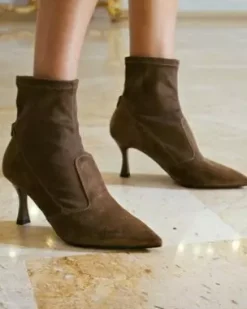 Tronchetti Donna in Pelle e Materiale Tecnico