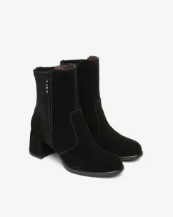 Tronchetti Donna in Suede e Materiale Tecnico