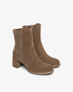 Tronchetti Donna in Suede e Materiale Tecnico