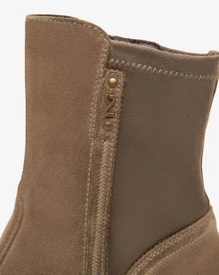 Tronchetti Donna in Suede e Materiale Tecnico