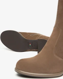 Tronchetti Donna in Suede e Materiale Tecnico