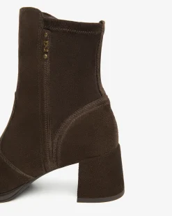Tronchetti Donna in Suede e Materiale Tecnico