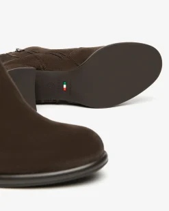 Tronchetti Donna in Suede e Materiale Tecnico