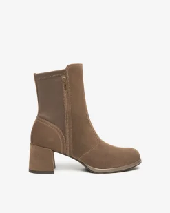 Tronchetti Donna in Suede e Materiale Tecnico